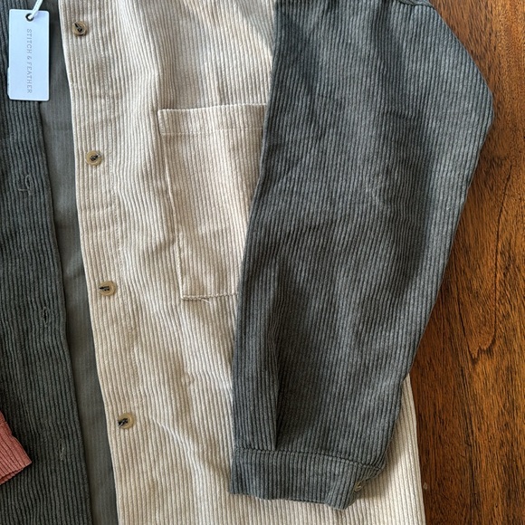 NWT corduroy shacket - Picture 4 of 7
